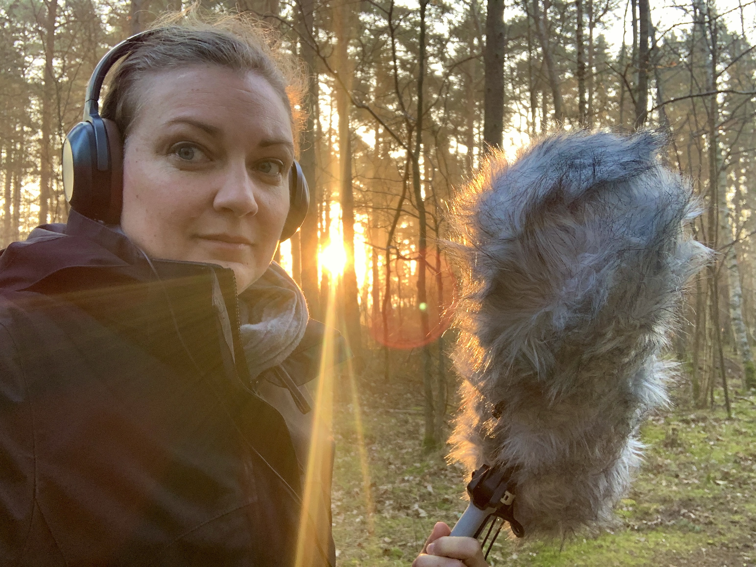 Genfortalt Podcast på optagelse_foto genfortalt podcast