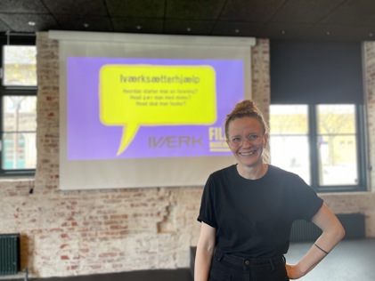 Marie fra FilmMaskinen